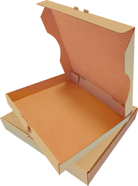 Image for Plain Brown PIZZA BOXES - E-Flute
